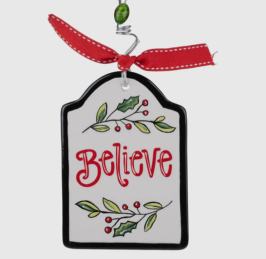 Believe Ornament