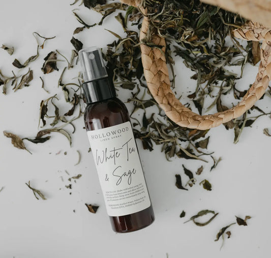 White Tea and Sage Linen Spray