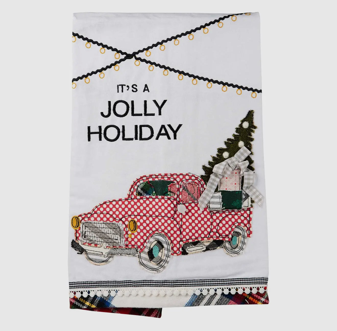 It's a Holly Jolly Holiday Tea Towel