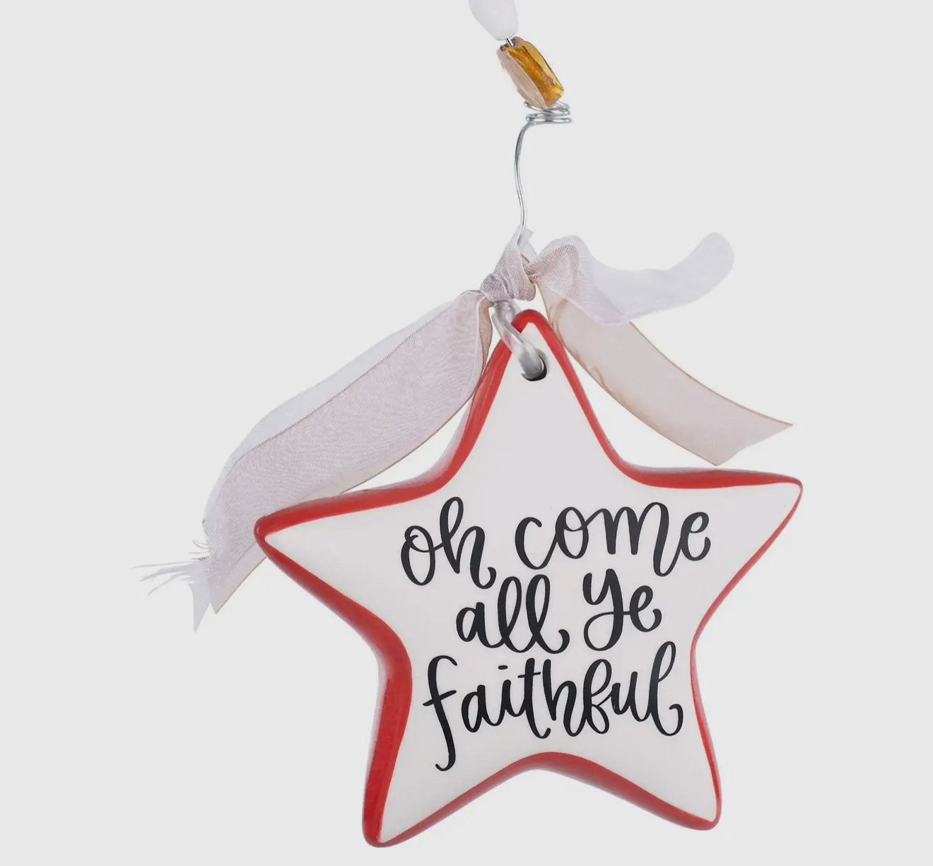 Oh Come All Ye Faithful Ornament