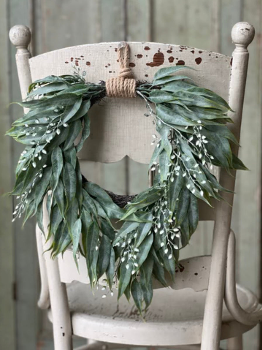 Hourglass Greens Wreath