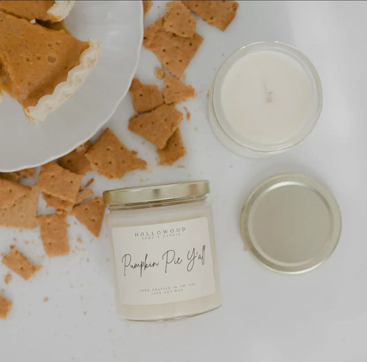 Pumpkin Pie Y'all 8 oz. Candle