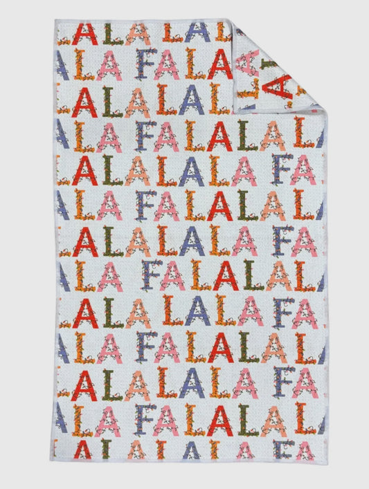 Deck the Halls Double Sided Hand Towel