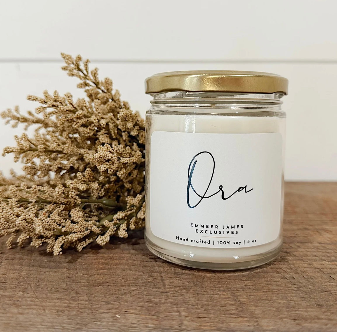 Emmber James Candle- Ora