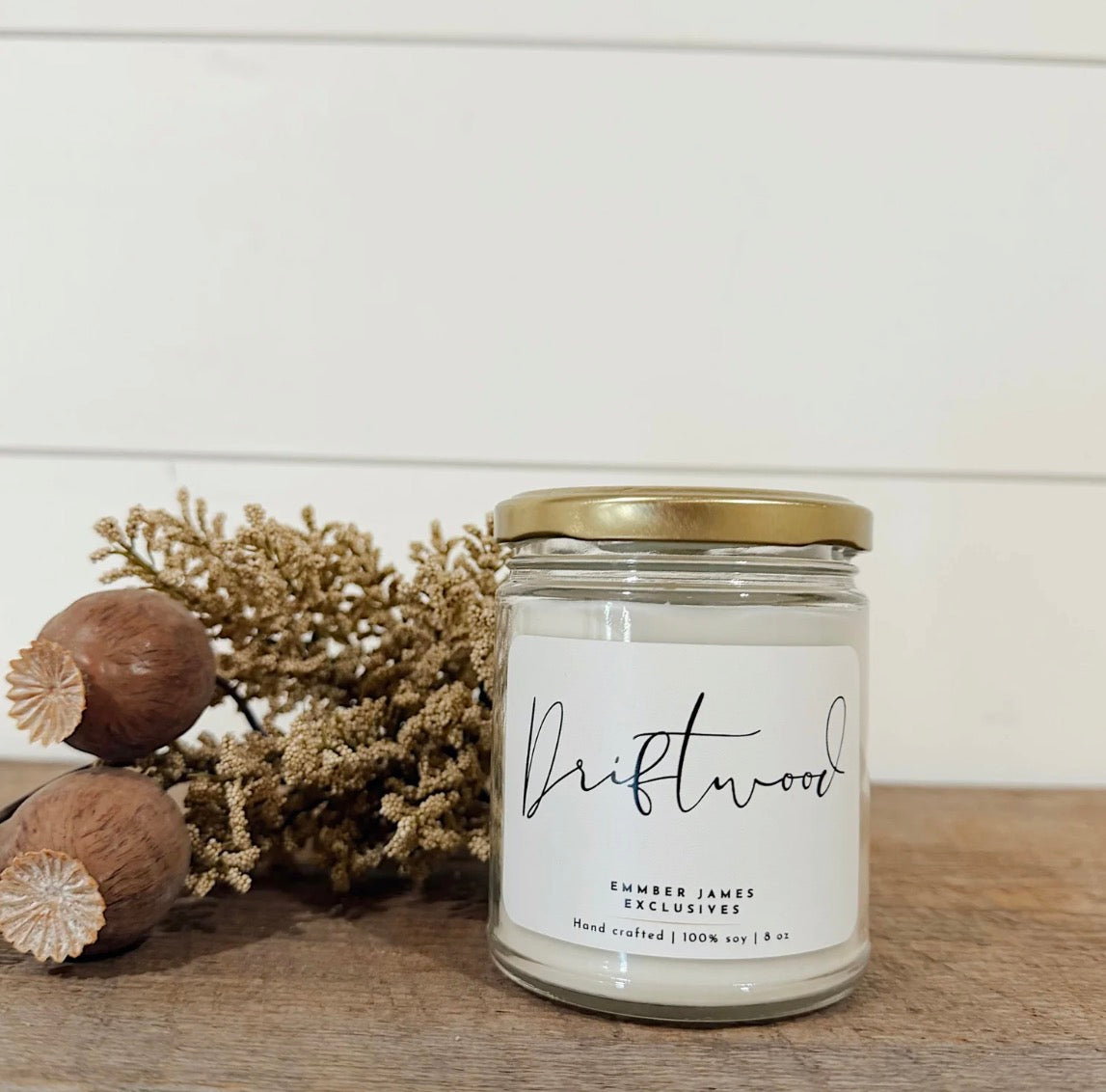 Driftwood Candle
