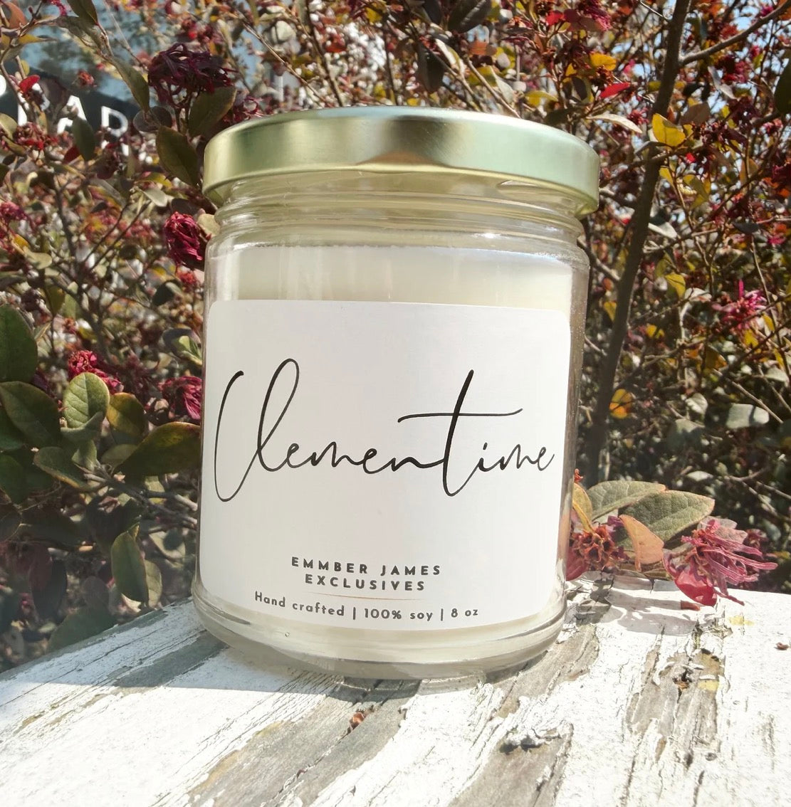 Clementine Candle