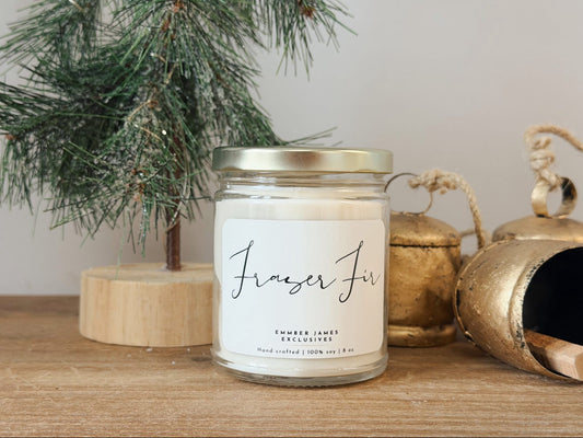 Emmber James Candle- Fraser Fir