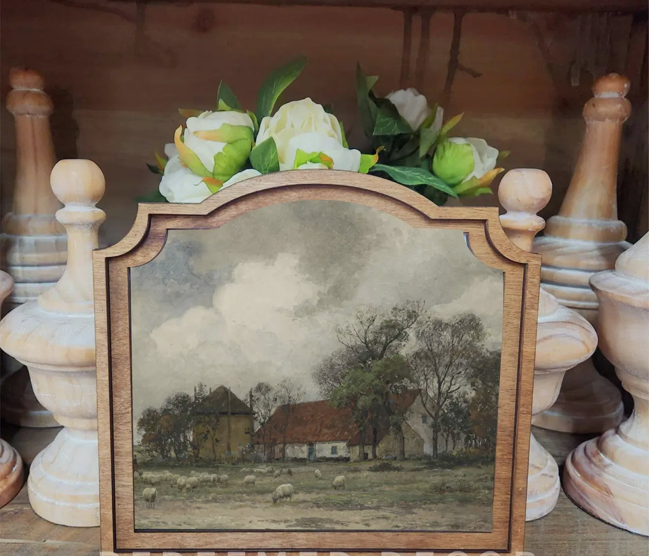 Farmhouse Silo Framed Art