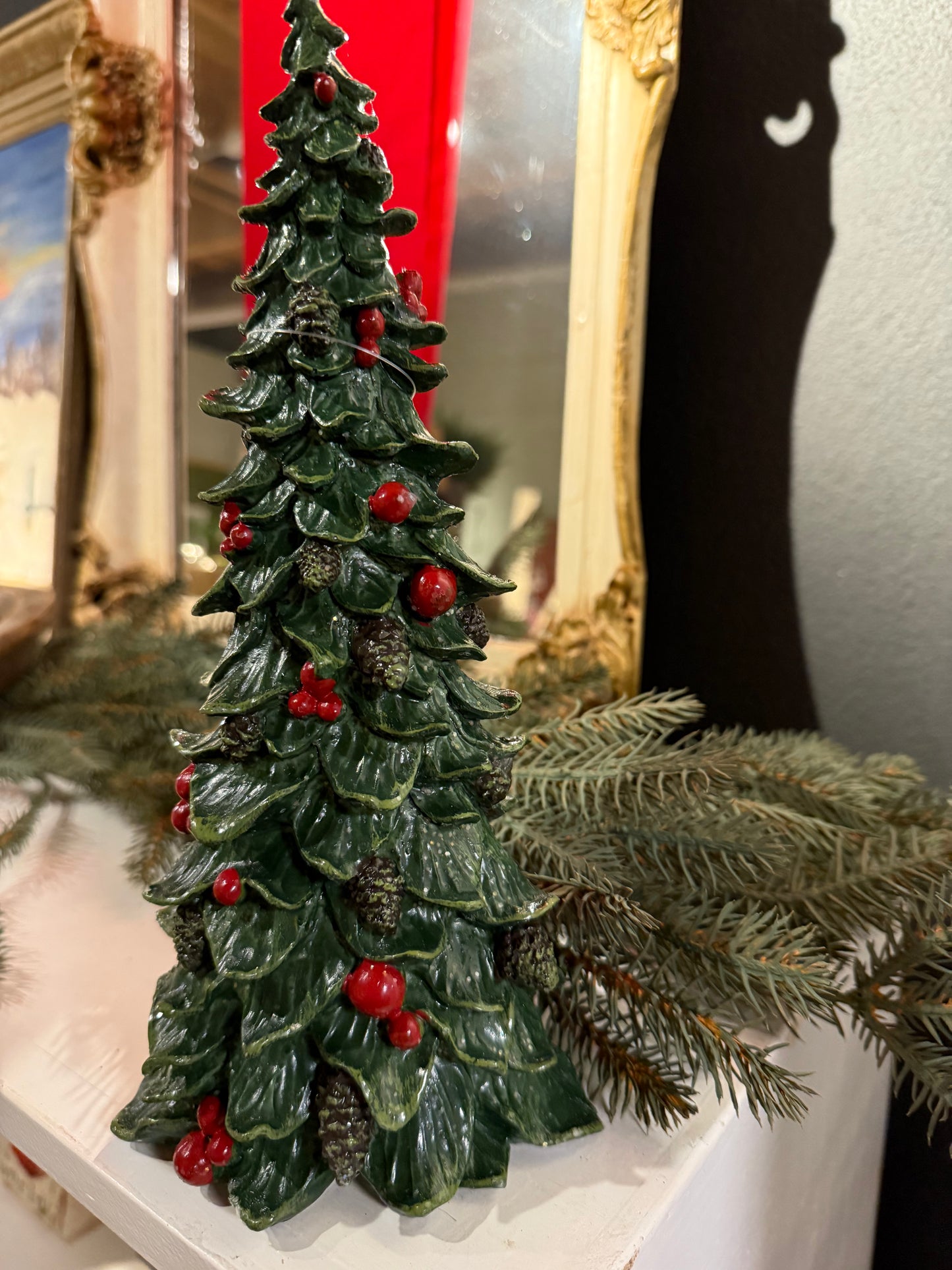 Tall Sparkling Pine Tree